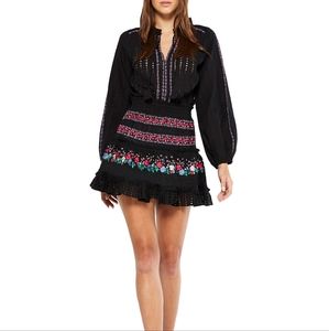 MISA Los AngelesManuela Embroidered Mini Dress